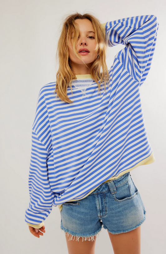Selene | Striped Oversized Sweater